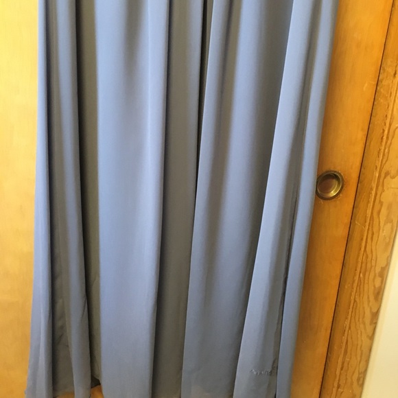 Charcoal strapless A line - Picture 4 of 5